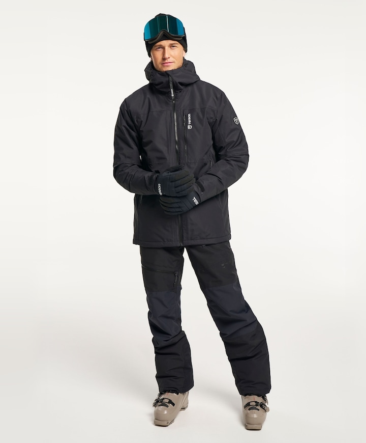 Heren ski-jas zwart