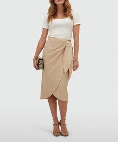 Dames rok beige