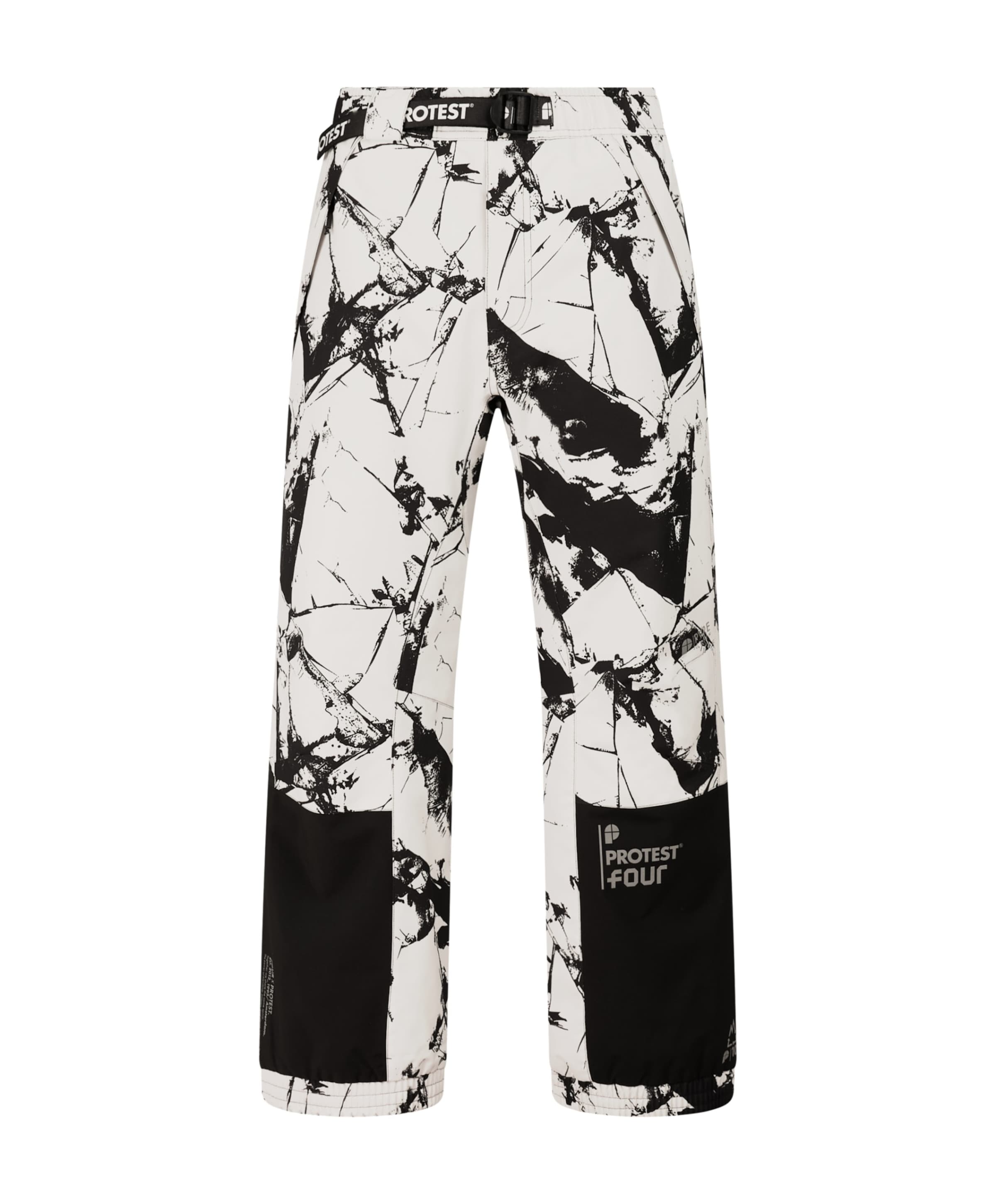 PRTxFLutony baggy snowpants heren skibroek ecru