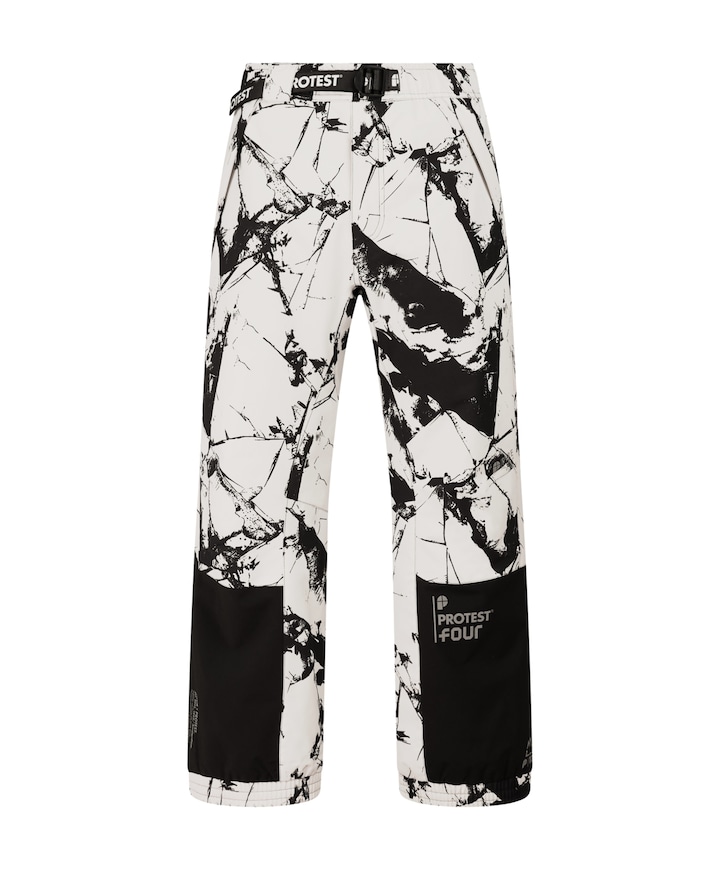 PRTxFLutony baggy heren skibroek ecru