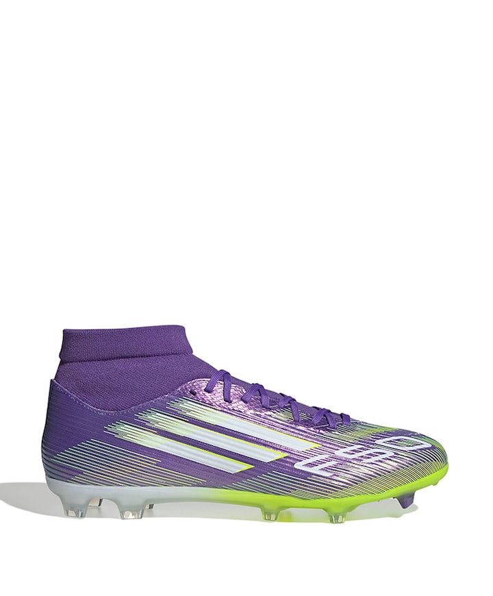 F50 League Mid Fg/mg voetbalschoenen paars