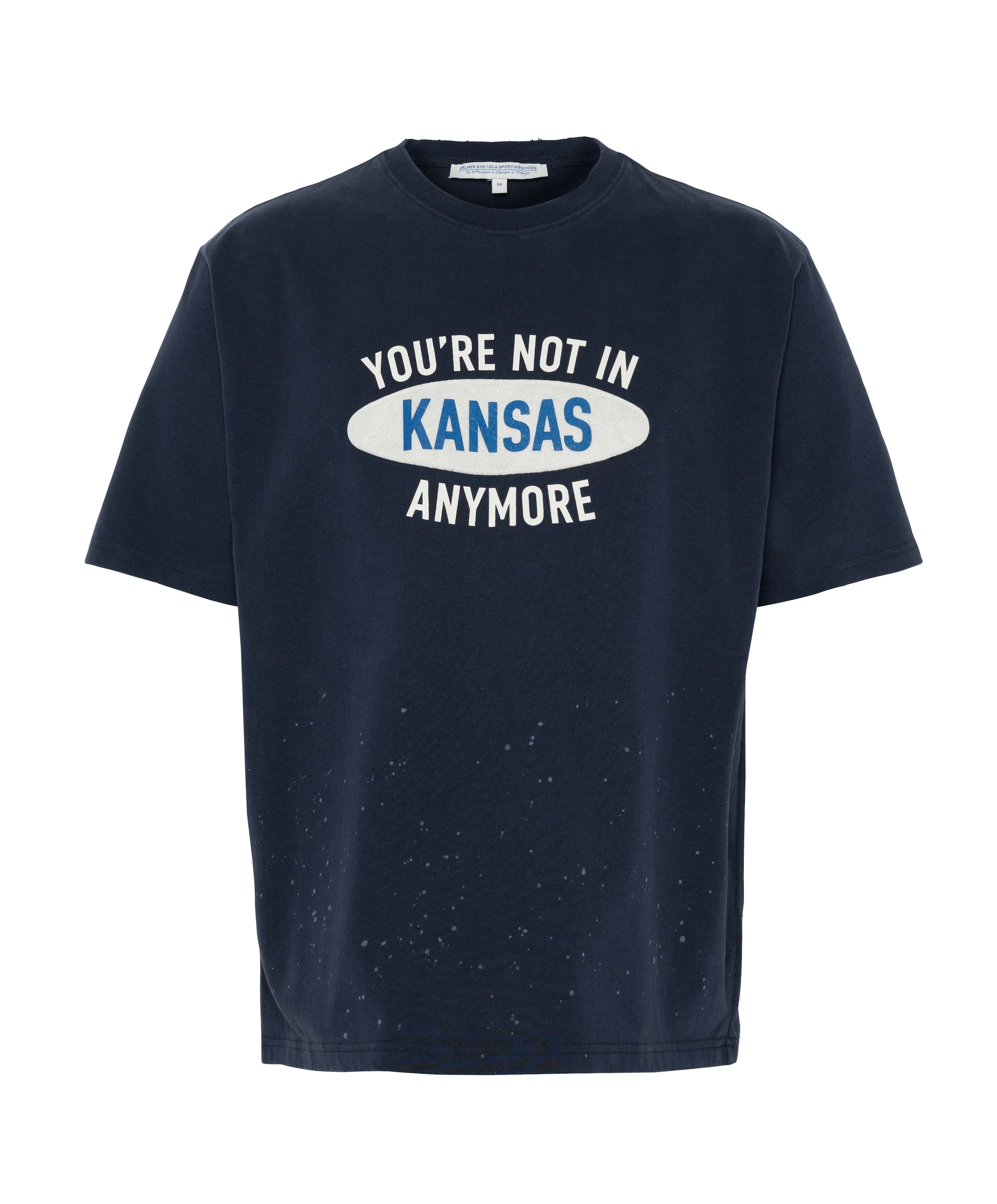 Heren T-shirt blauw