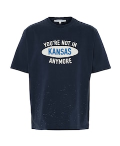 Heren T-shirt blauw