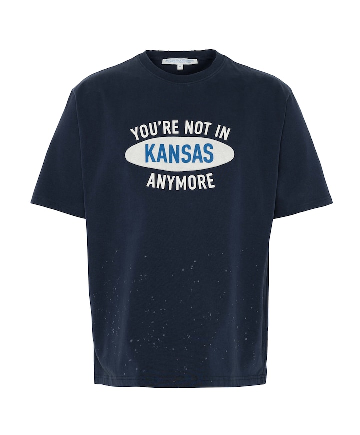 Heren T-shirt blauw