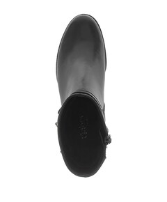 dames enkellaarzen zwart