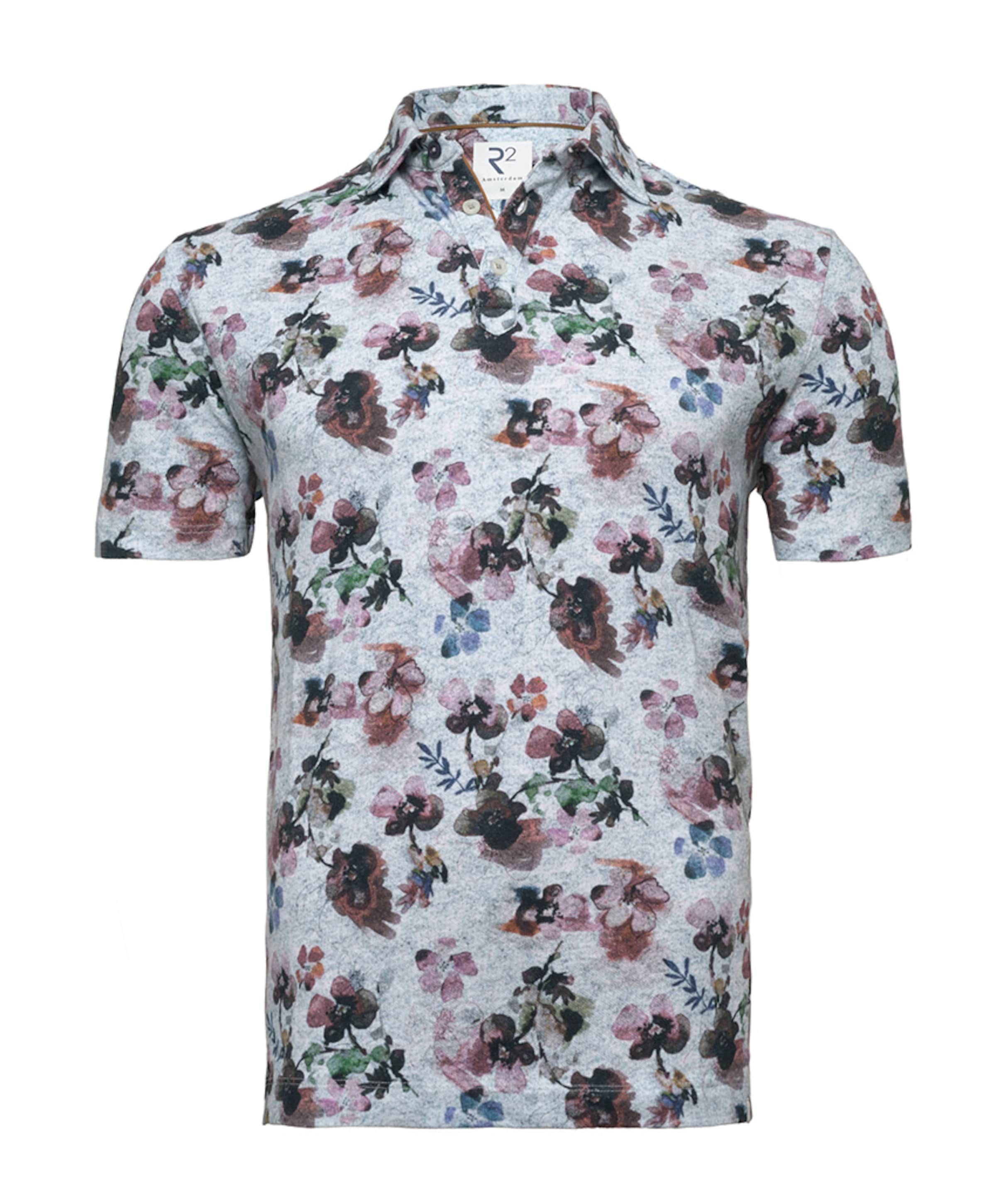 Heren polo blauw
