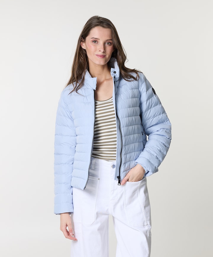 Dames jas blauw