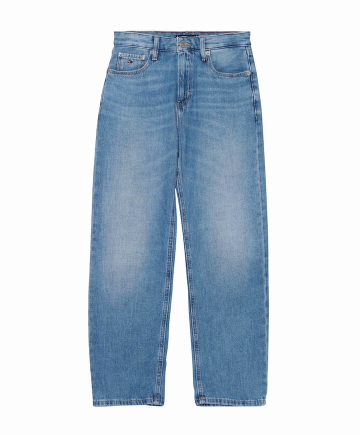 SKATER MID BLUE DENIM jeans blauw