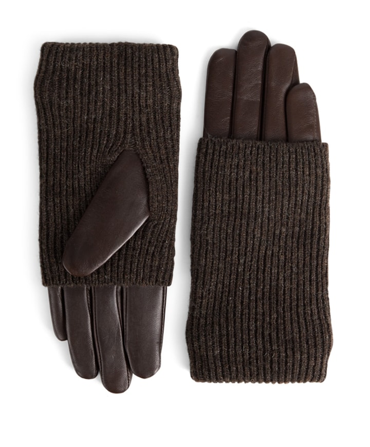 Dames handschoenen bruin