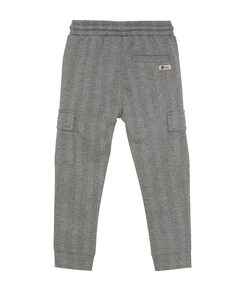 Stripe Cargo broek grijs