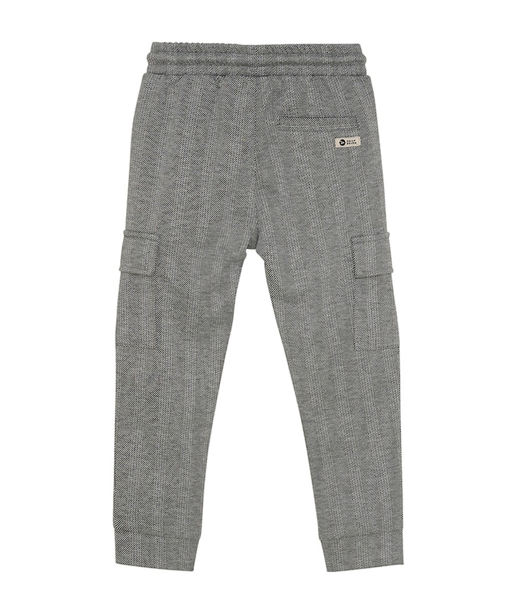 Stripe Cargo broek grijs