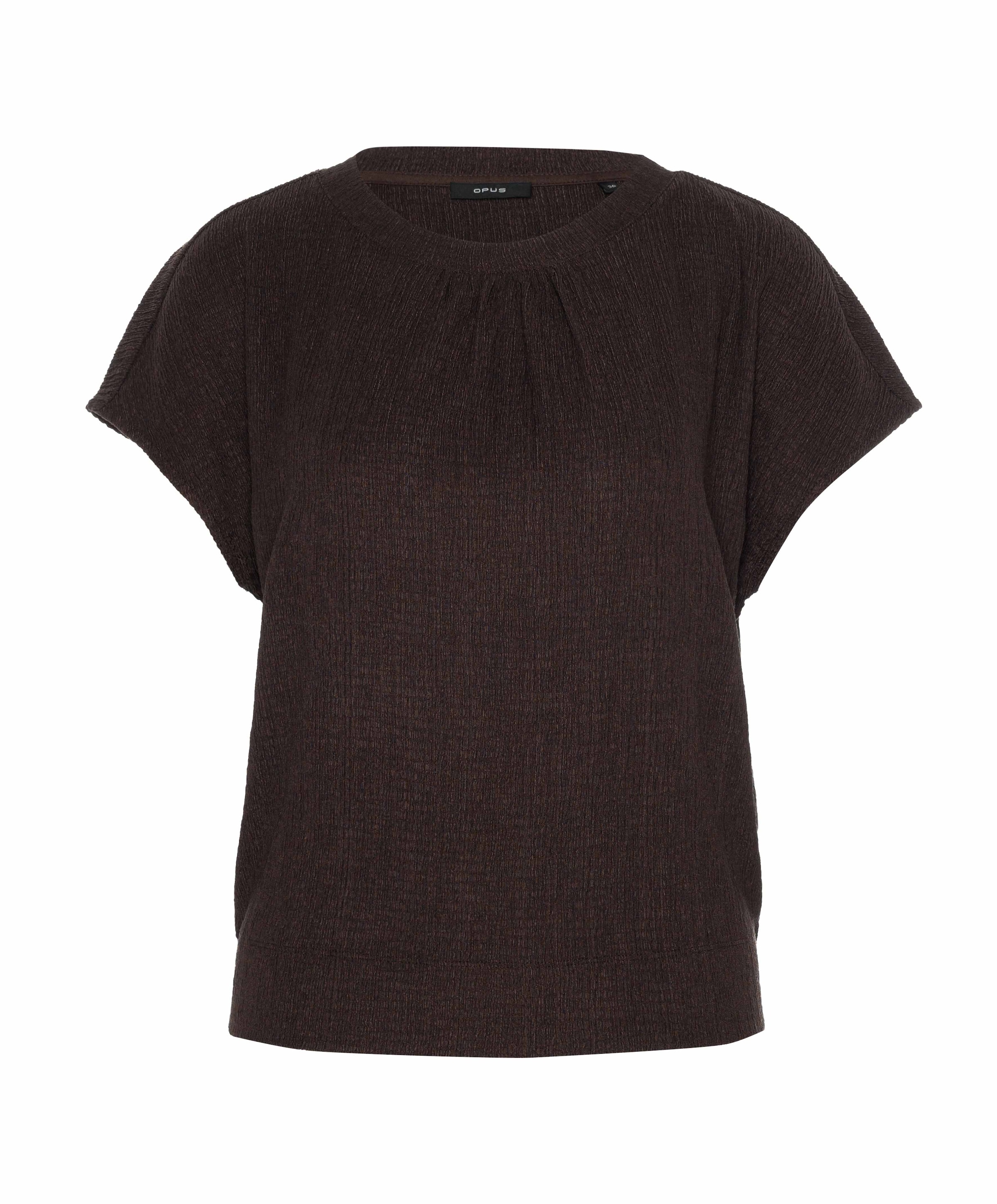 Dames T-shirt bruin