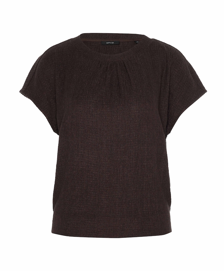 Dames T-shirt bruin