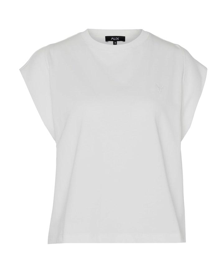 Dames T-shirt ecru