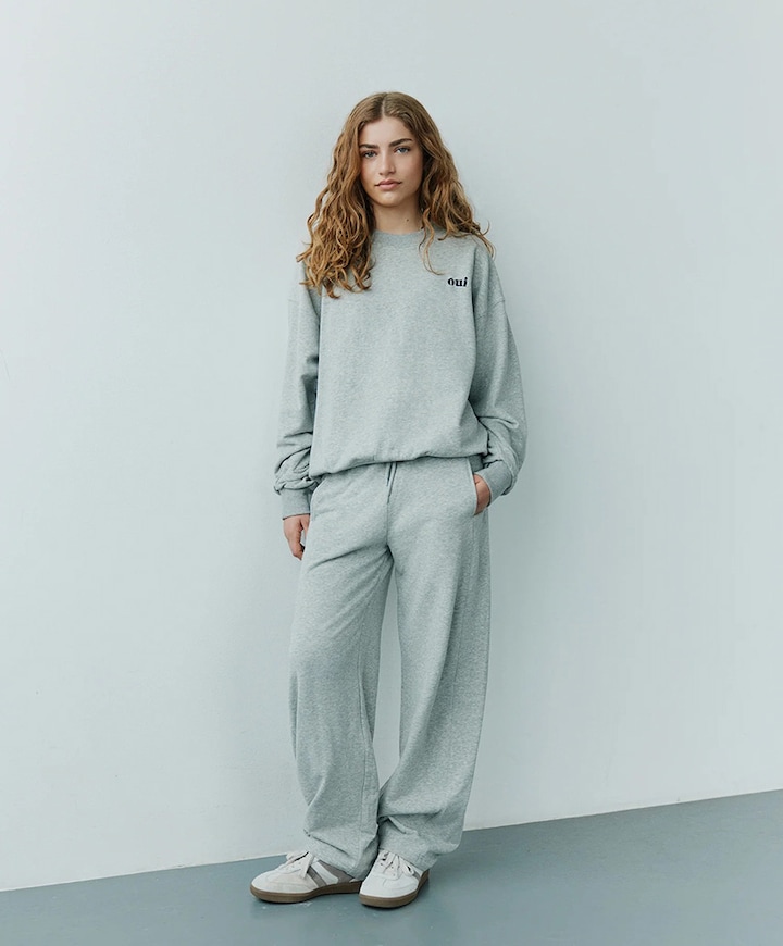 BaraSY Sweatpants meisjes broek grijs