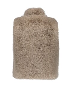 Dames gilet beige
