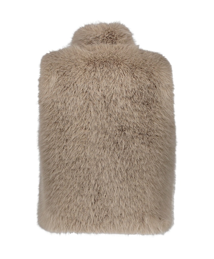 Dames gilet beige