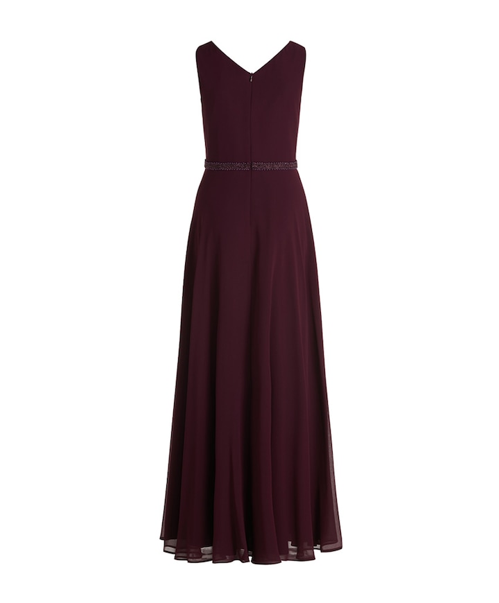 Dames jurk bordeaux