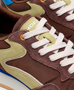 CITY dames sneakers bruin