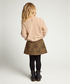 Meisjes rok bruin