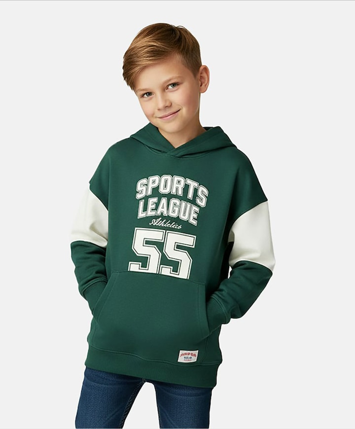 Jongens sweater groen