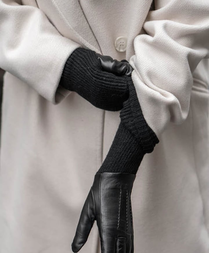 Dames handschoenen zwart