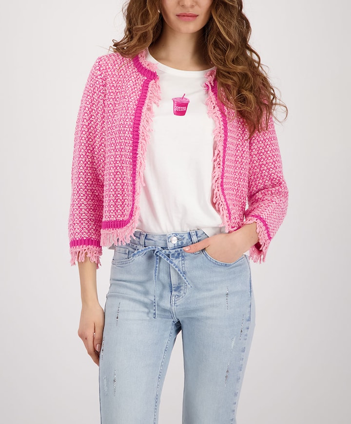 Dames vest roze