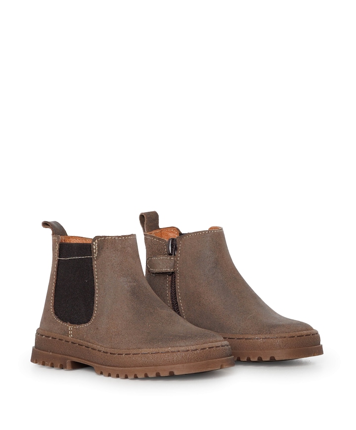 jongens boots bruin