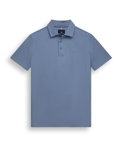 Heren polo blauw