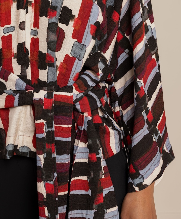 Dames blouse multicolor