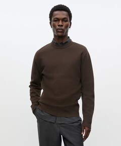 Heren sweater bruin