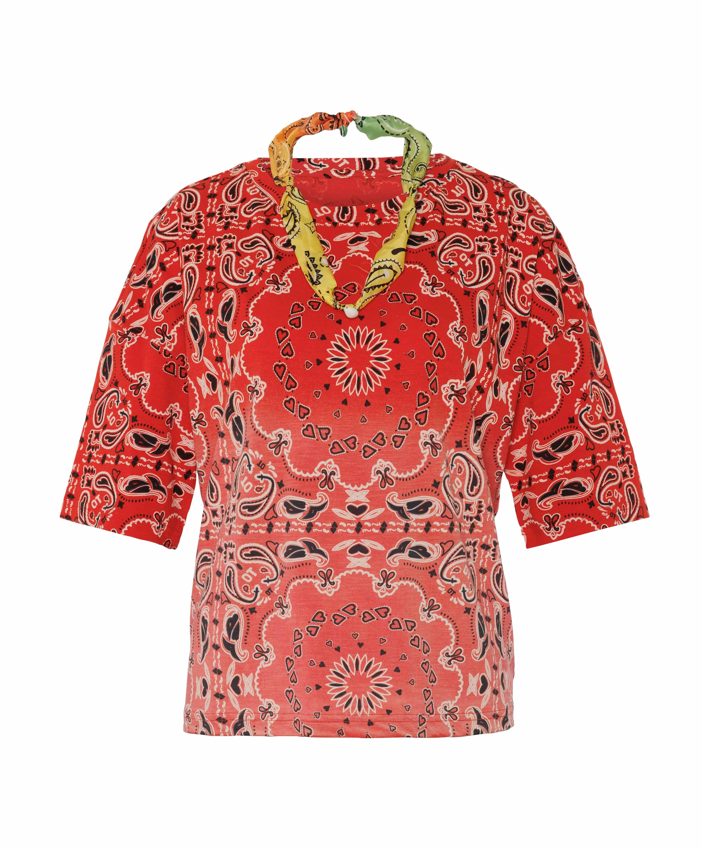 Dames T-shirt rood
