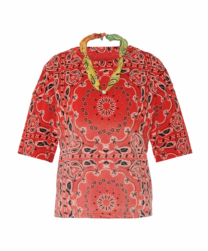 Dames T-shirt rood