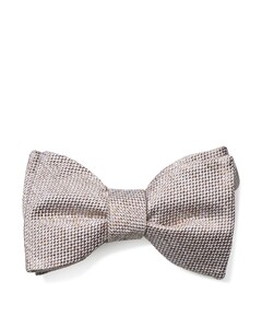 Vlinderstrikje beige