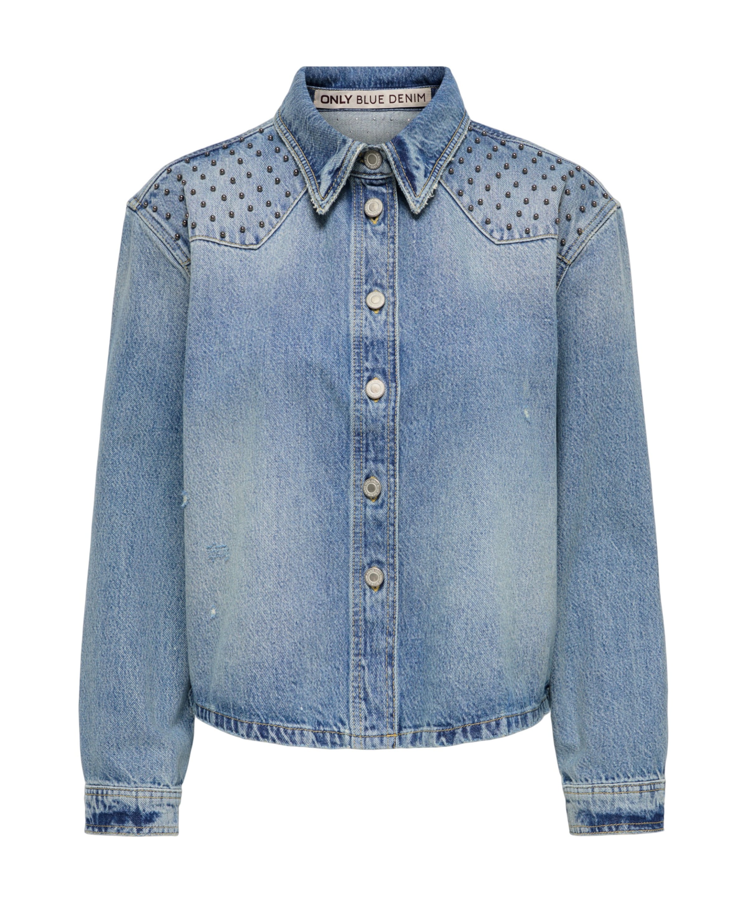 Dames blouse blauw