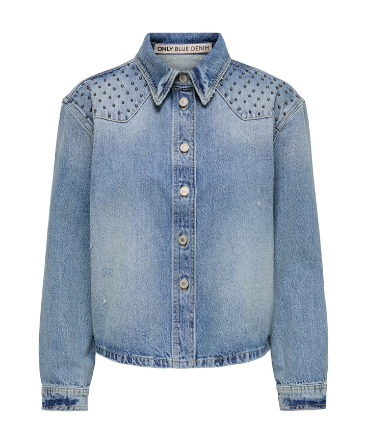 Dames blouse blauw