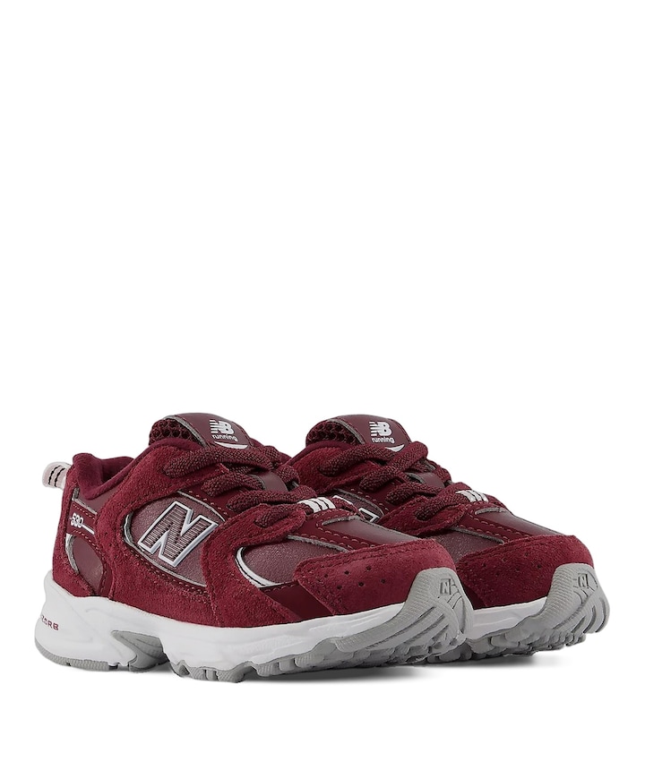 530 bungee lace uniseks sneakers  bordeaux