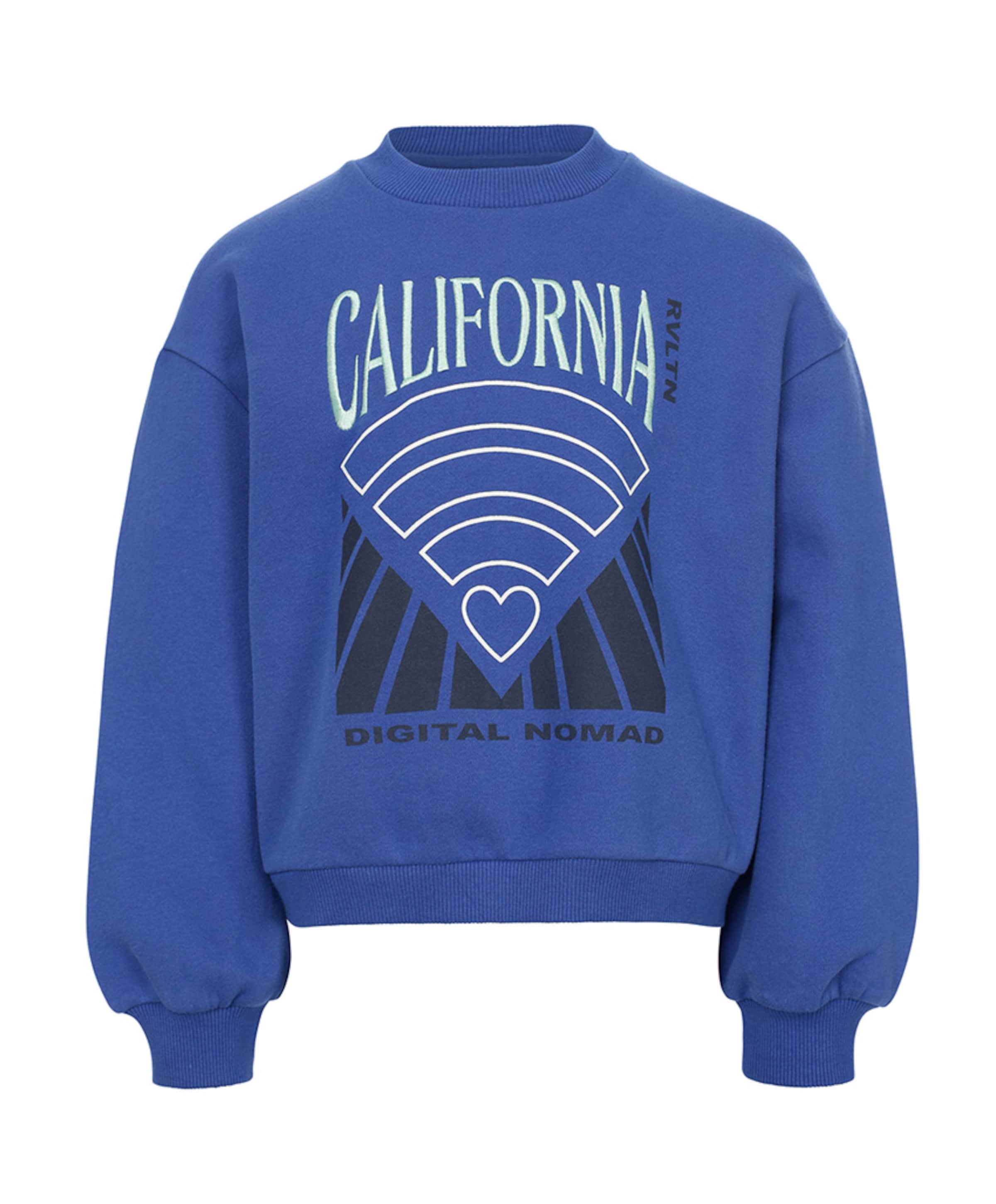 Meisjes sweater blauw