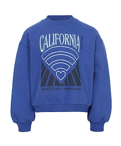 Meisjes sweater blauw