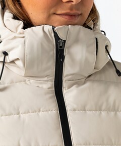 Dames ski-jas beige