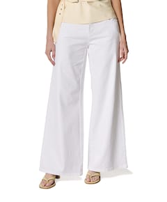 Palazzo Advance dames jeans wit
