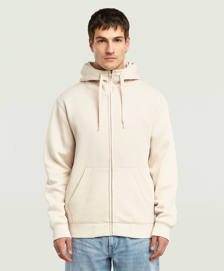 Heren vest ecru