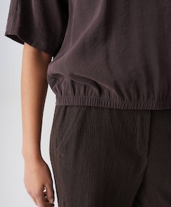 Dames T-shirt bruin