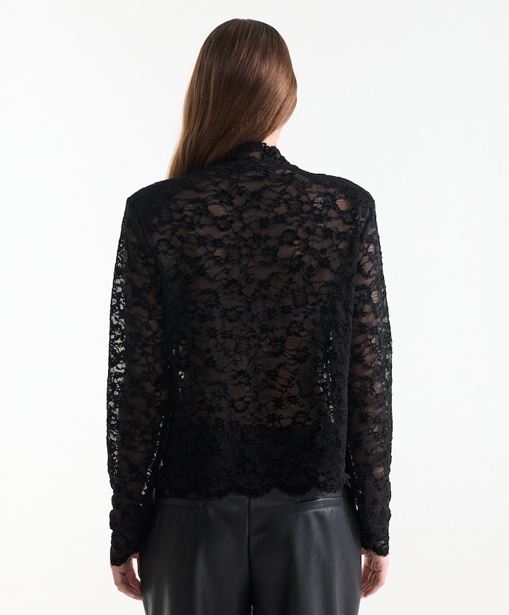 Dames top zwart