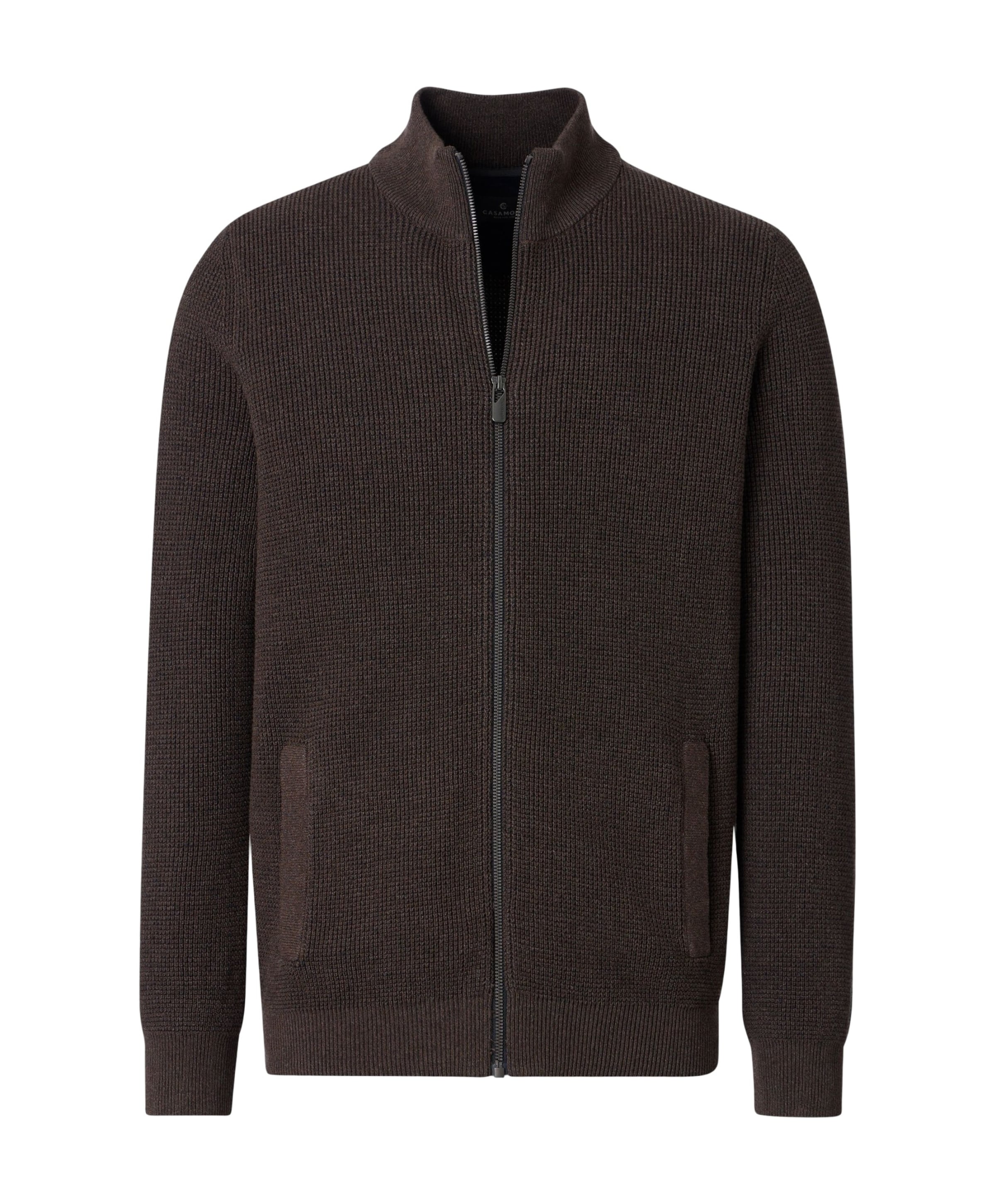 Heren vest bruin