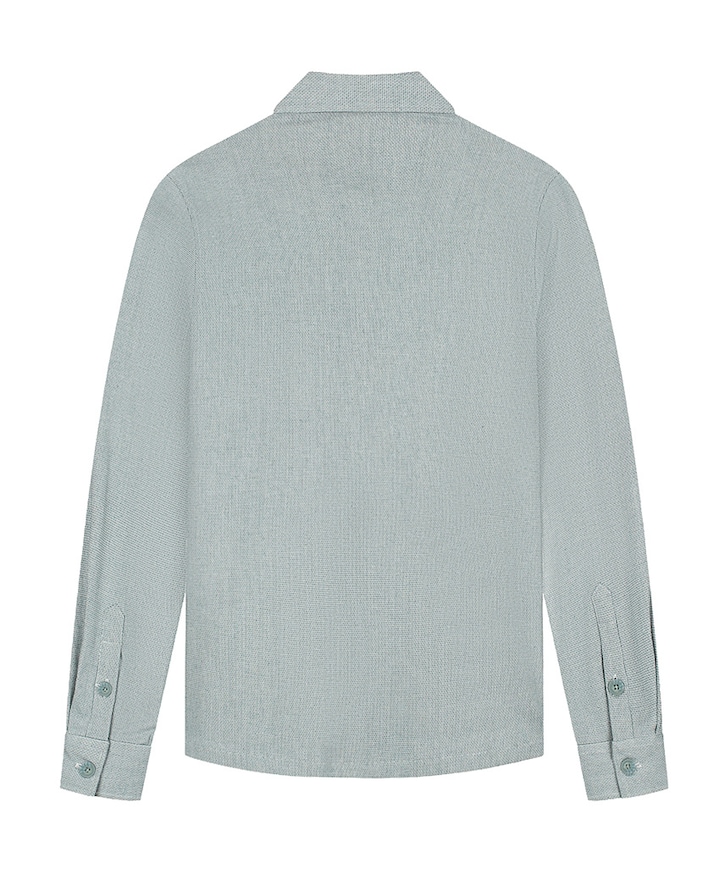 Heren overshirt groen