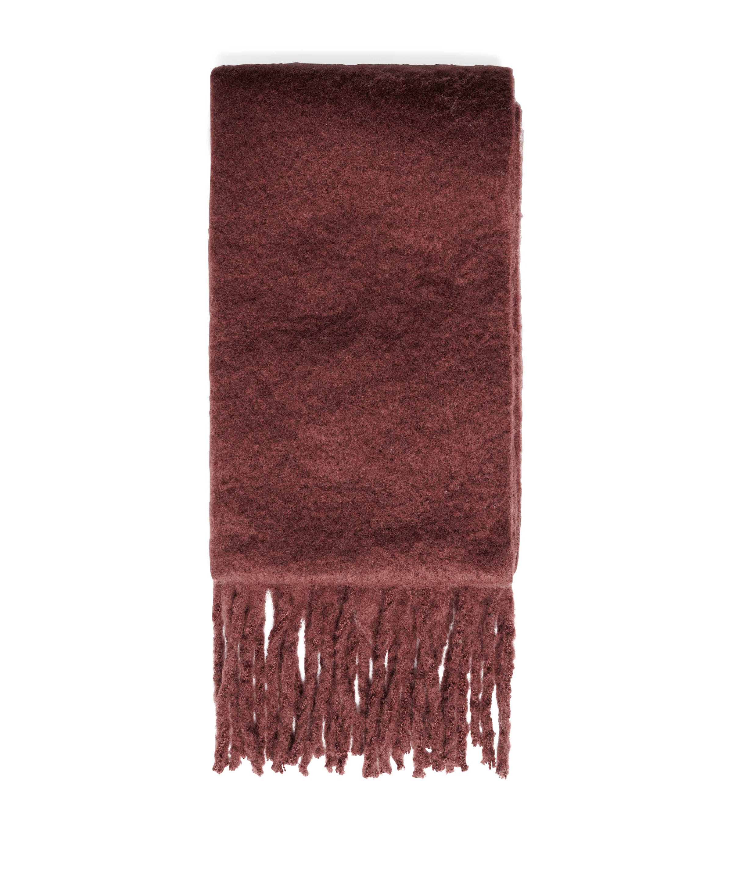 Dames sjaal bordeaux