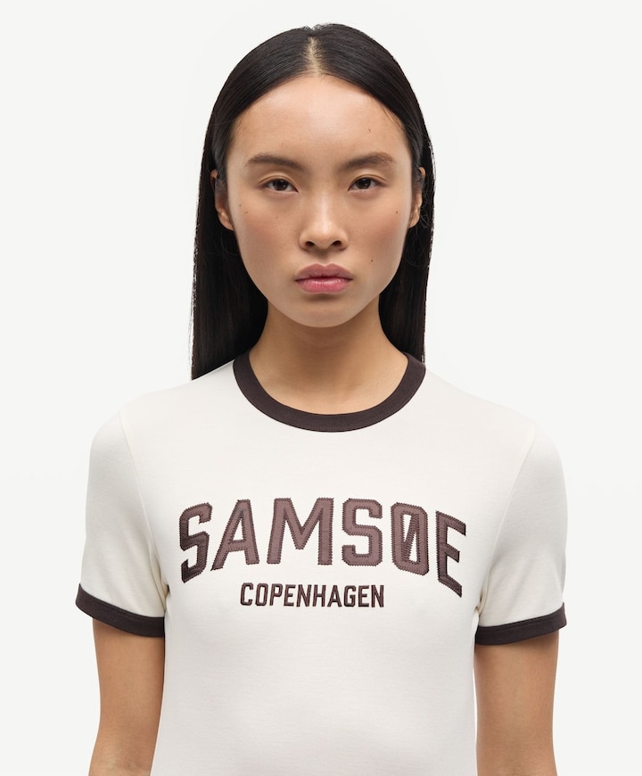 Dames T-shirt ecru