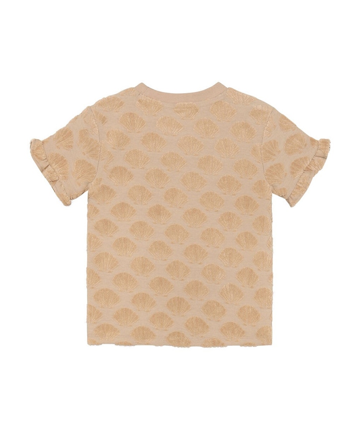 Meisjes t-shirt beige