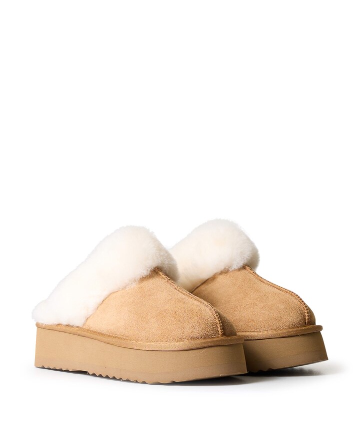 Yune dames clogs bruin